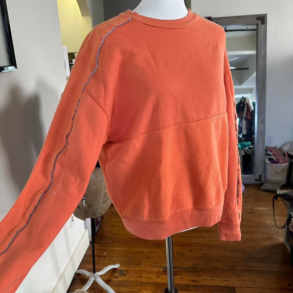 Urban Outfitters orange pullover